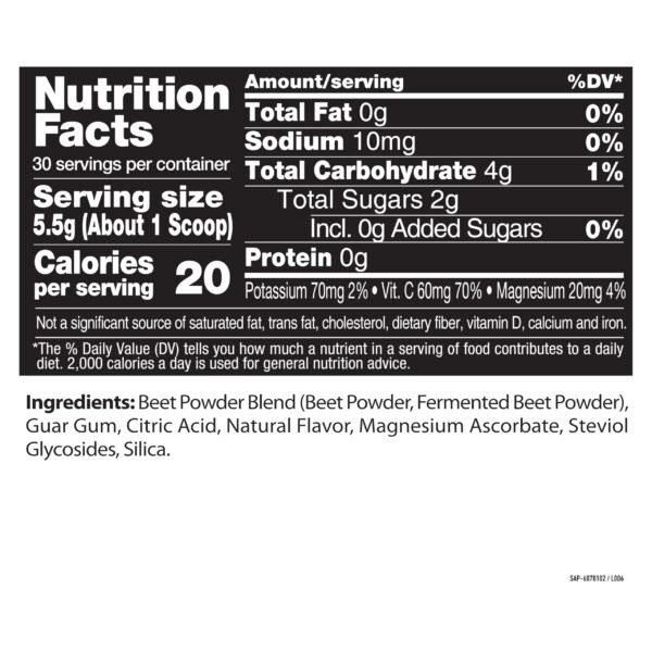 Healthy Delights Power Beets mezcla para jugos y batidos