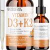 Healthy Genetics botella vitamina d3 k2 líquida 5000 iu