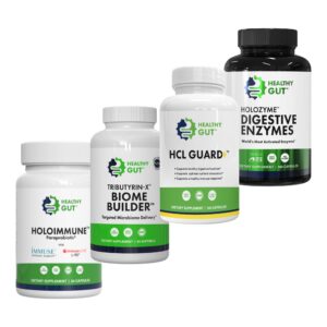 Healthy Gut HoloImmune bottle front label