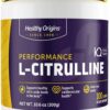 Frasco de Healthy Origins L-Citrulline frente