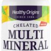 Frasco Healthy Origins de multimineral quelado 120 cápsulas