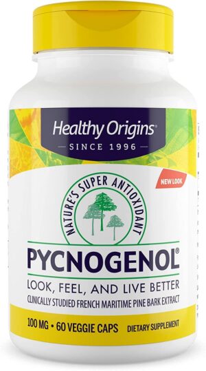 Version 1.0.0 Bote de Pycnogenol 100 mg de Healthy Origins