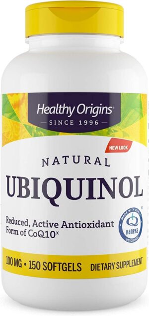 Healthy Origins ubiquinol frasco 150 softgels