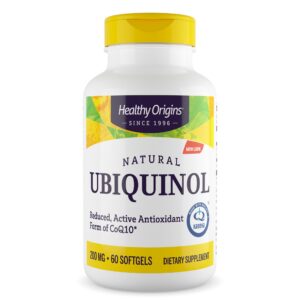 Envase Healthy Origins ubiquinol 200 mg