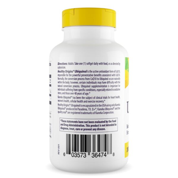 Etiqueta ubiquinol CoQ10 Kaneka