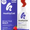 Version 1.0.0 HealthyCell Bioactive multivitamin líquido frente