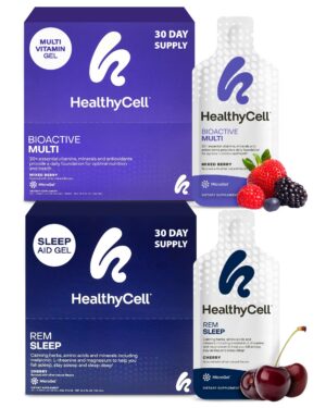 Imagen frontal del Healthycell bundle REM Sleep