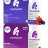 Frente del envase Healthycell con gel y multivitamínico