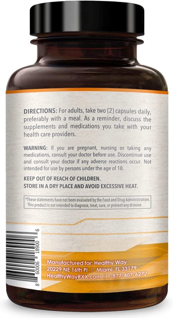 Frasco de CoQ10 200 mg HealthyWayRx