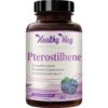 Frasco de HealthyWayRx Pterostilbene 150 mg