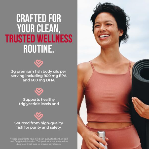 Version 1.0.0 Etiqueta Heart Health Omega-3 Fish Oil con vitamina E