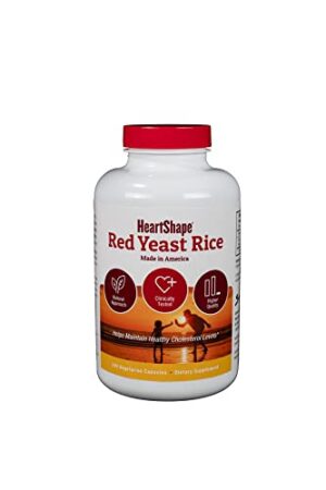 heartshape arroz levadura roja suplemento salud colesterol 240
