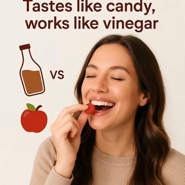 Heatonicel ACV gomitas sabor manzana