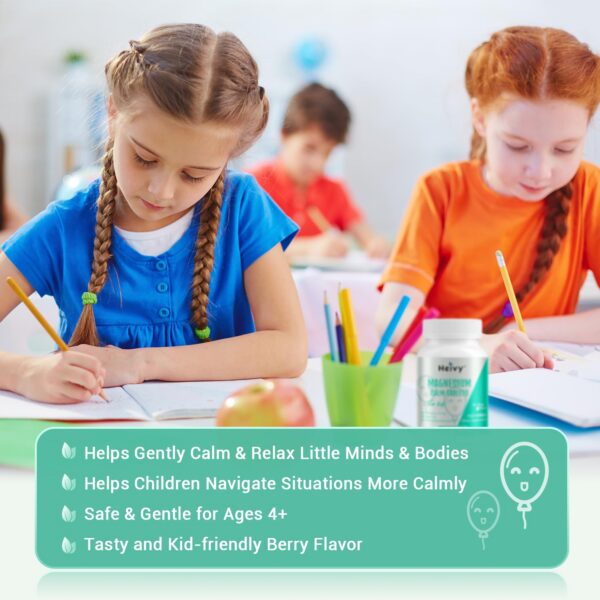 Cápsulas de magnesio glicinato para niños