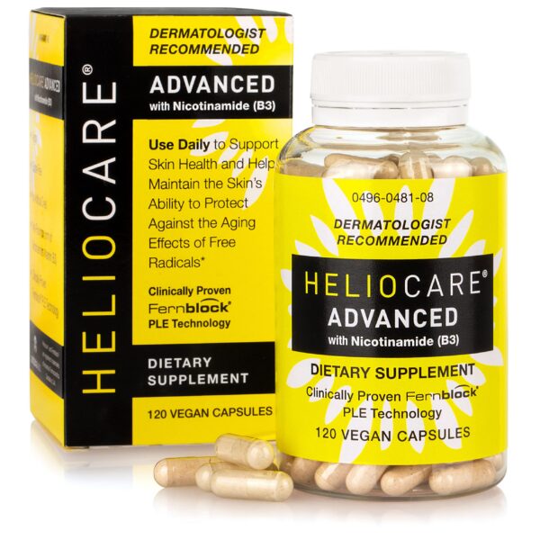 Heliocare Advanced suplemento niacina B3 y Fernblock