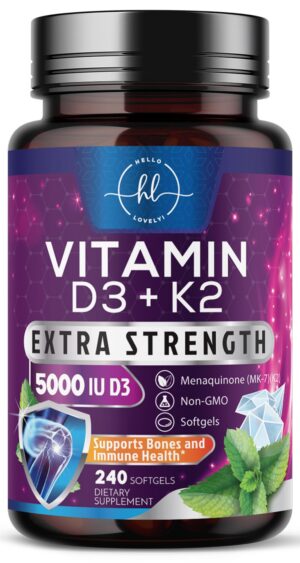 Hello Lovely D3 K2 frasco