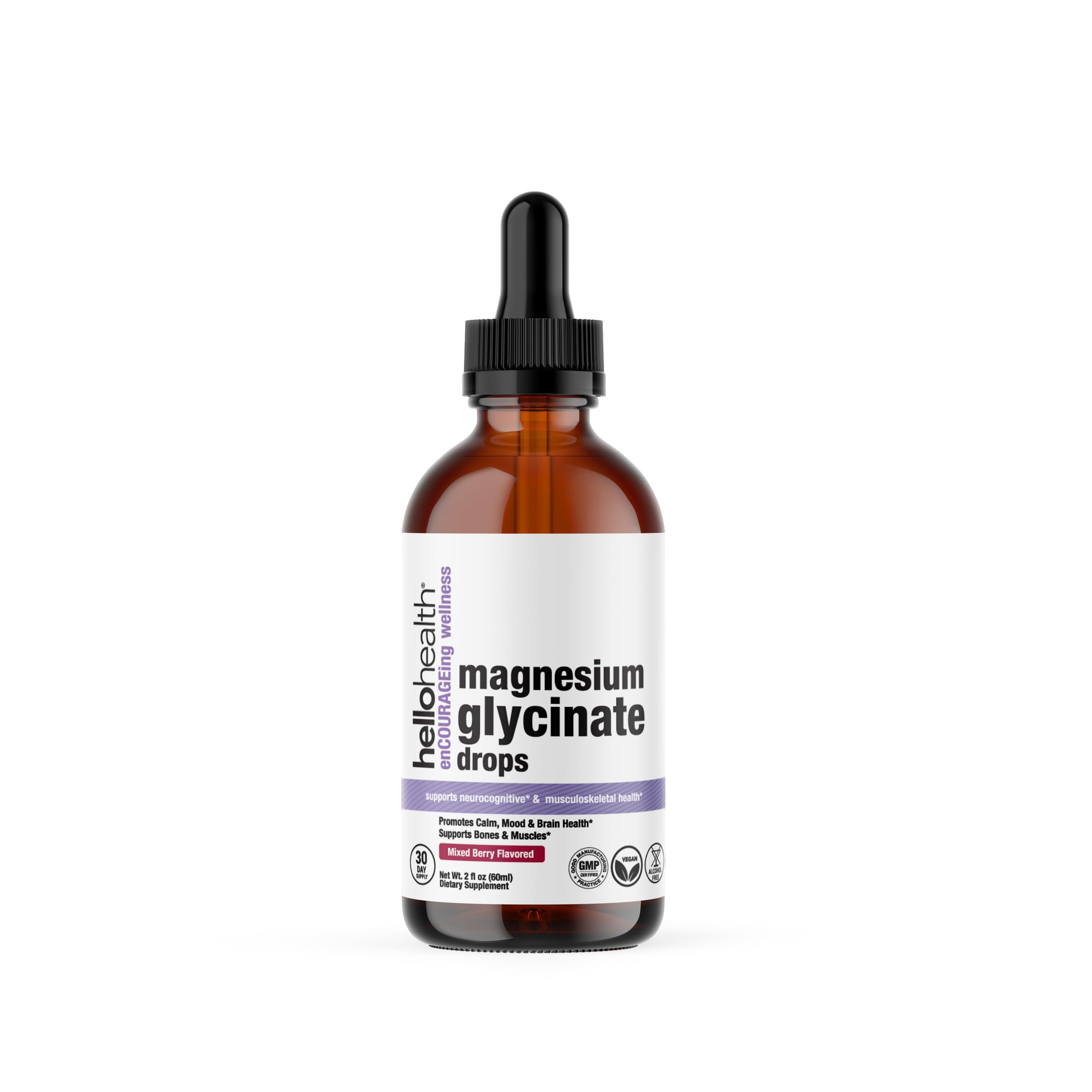 HELLO HEALTH Magnesium Glycinate, 100 mg