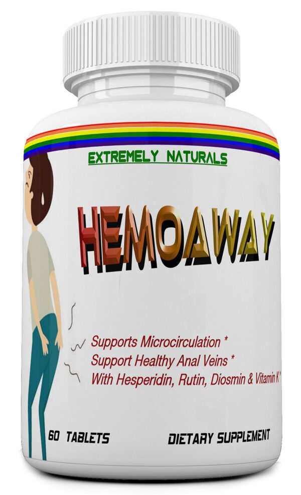 HEMOAWAY suplemento natural para hemorroides alivio rápido