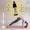 Version 1.0.0 Etiqueta frontal de Hemp Daily Active Spray