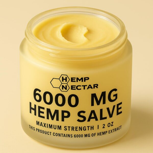 Hemp Nectar Salve 6000 mg envase