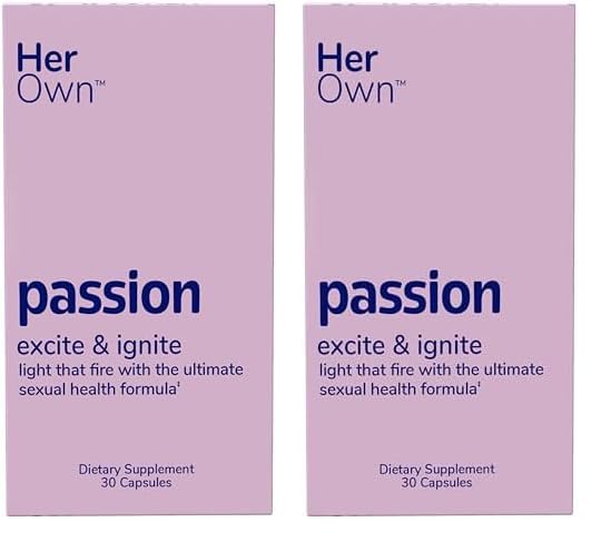 Her Own Passion suplemento vegano para libido 30 cápsulas