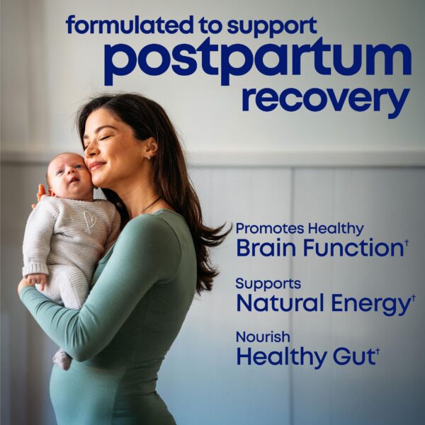 Cápsulas posparto en frasco