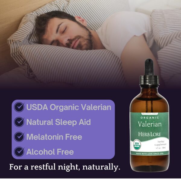 Version 1.0.0 Caja del suplemento natural tintura de valeriana Herb Lore