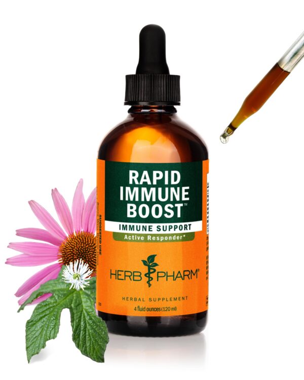 Herb Pharm boost inmune tintura orgánica 4 oz botella