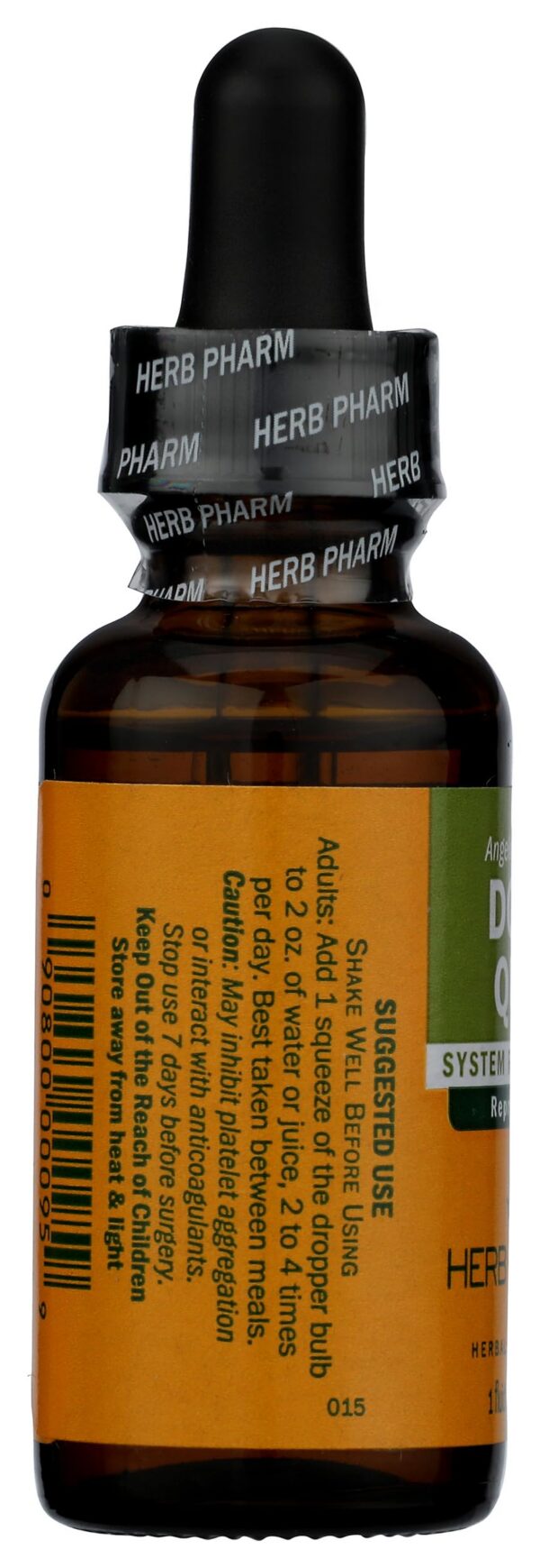 Herb Pharm Dong Quai extracto líquido sin gluten y vegano