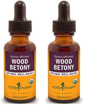 Herb Pharm extracto líquido orgánico Wood Betony 1 onza