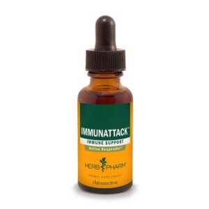 Herb Pharm Immunattack fórmula herbal líquida apoyo inmunológico