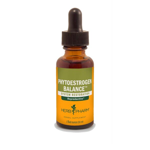 Herb Pharm Phytoestrogen Balance fórmula líquida apoyo sistema reproductivo