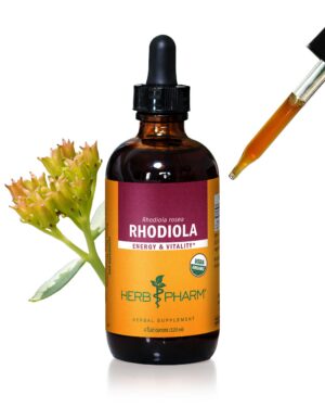 Version 1.0.0 Frasco de extracto de Rhodiola Herb Pharm