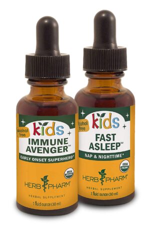 Herb Pharm set regalos para niños fortificador inmune y sueño
