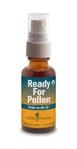 Spray herbal Herb Pharm para polen apoyo respiratorio 1 onza