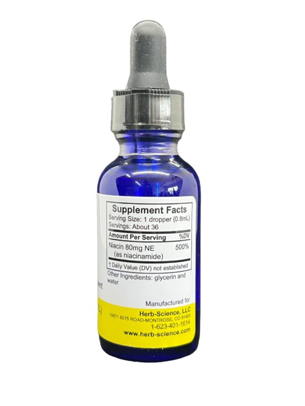 Herb-Science gotas líquidas vitamina B3 detalle