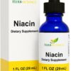 Herb-Science gotas líquidas vitamina B3 niacina botella