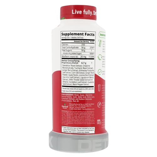 Herbal Clean bebida detox QCarbo16 efecto mismo día limpieza corporal