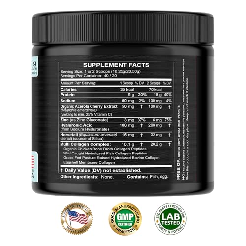 Version 1.0.0 Medición de porción para polvo de colágeno