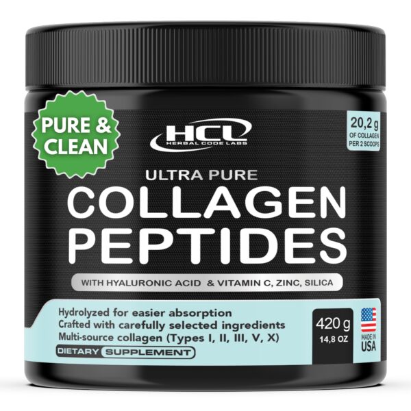 Version 1.0.0 Colágeno Herbal Code Collagen 5000 polvo frasco