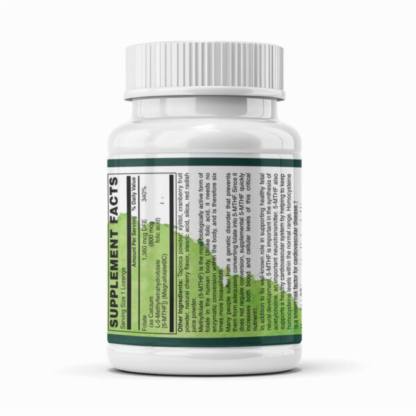 Tabletas disolución rápida de L-5-MTHF