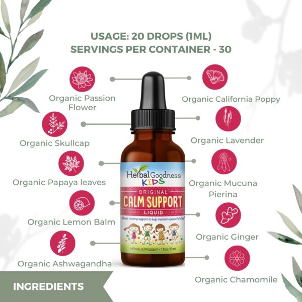 Frasco de 1oz de extracto para niños