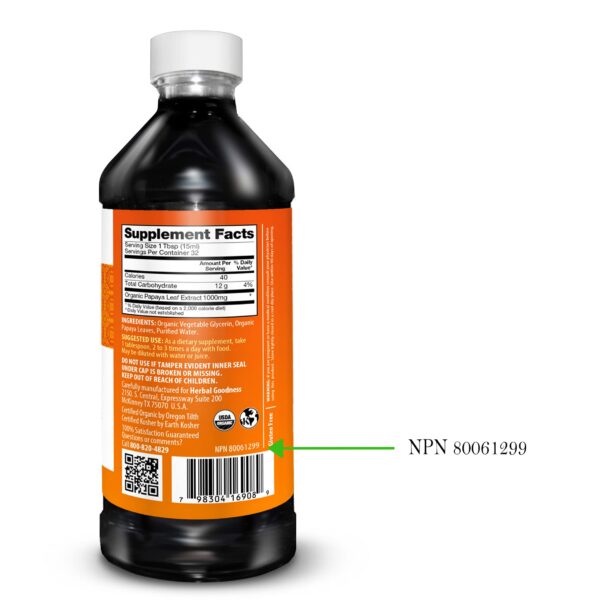 Botella con gotero del extracto