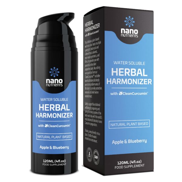 Version 1.0.0 Herbal Harmonizer bebida antioxidante curcumina nano 118 ml