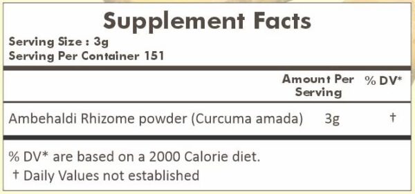 herbal hills polvo cúrcuma orgánico para salud digestiva