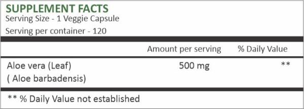 HERBAL HILLS suplemento aloe vera para piel saludable y brillo natural