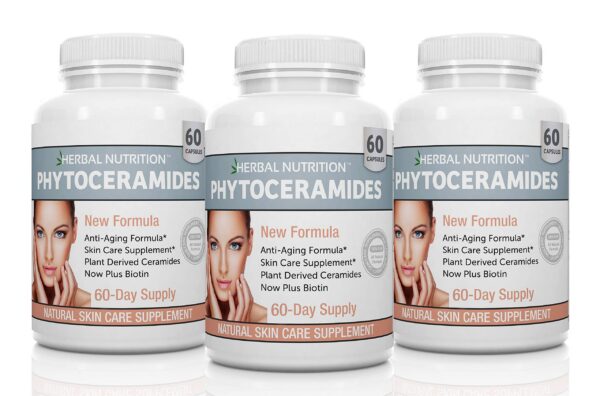 Version 1.0.0 Herbal Nutrition fitoceramidas 180 cápsulas paquete