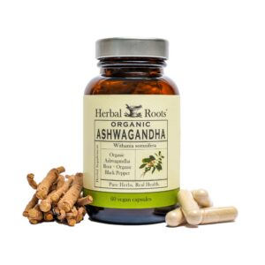 Version 1.0.0 Herbal Roots cápsulas de Ashwagandha 1000 mg 60 unidades
