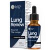 Frente del envase Herbal Tea Therapy Lung Renew Mullein Drops