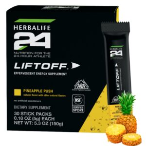 Herbalife24 Liftoff Piña Push 30 sobres suplemento energético